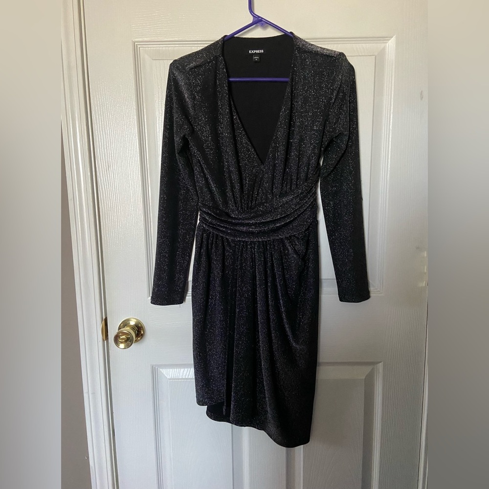 NWOT Black Sparkling Dress